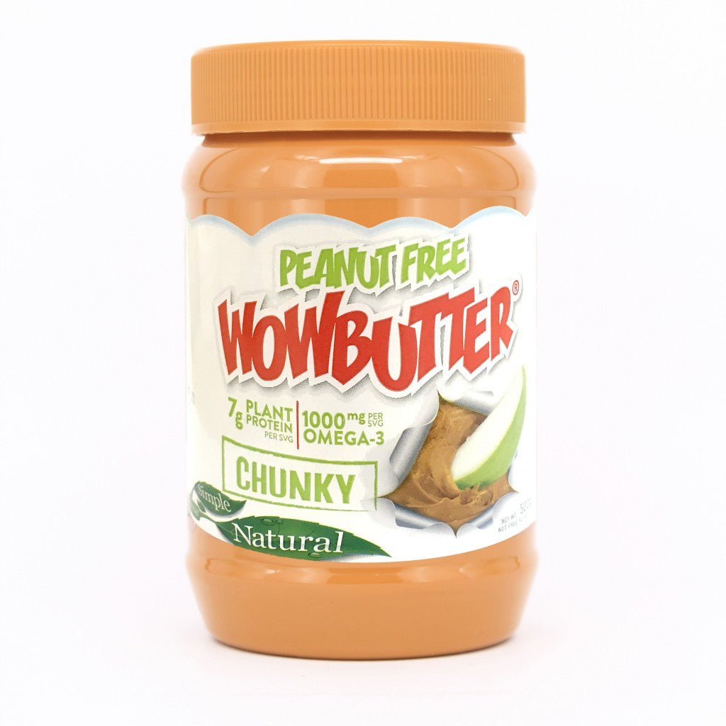 加拿大 WOW BUTTER 黃豆醬-粗粒 (500克)